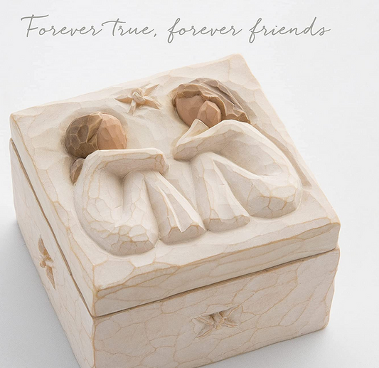 Customized Willow Friendship Resin Carving Decorative Box