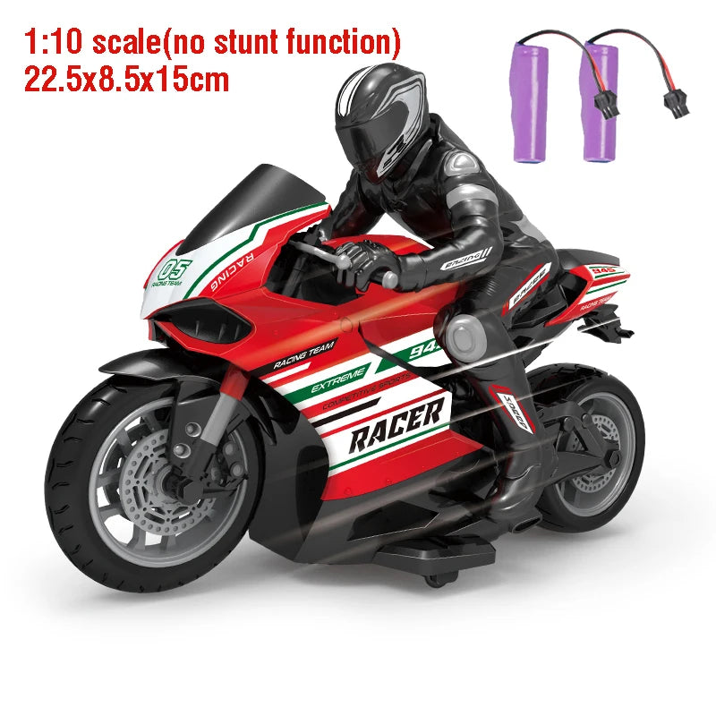 RC Motorcycles 1:6 1:10 Electric Motor RC Cars High Speed 4CH Remote Control Racing Motorcycle Drift Car Kids Xmas Festival Gift