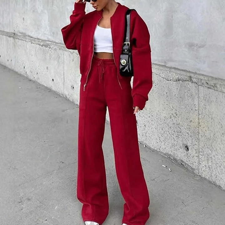 100% Cotton Sweat Pant 2 Piece Flare Pants Set Men Two Piece Sets Women Jogger Track Suit Sweatpants and Hoodie Sets