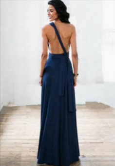 Red Hot Multiway Bandage Maxi | Sexy Backless Club & Party Long Dress | Summer Boho Convertible Infinity Dress