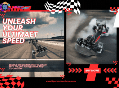 Drift Racing Frame Alloy Carbon Fiber Chassis Kit