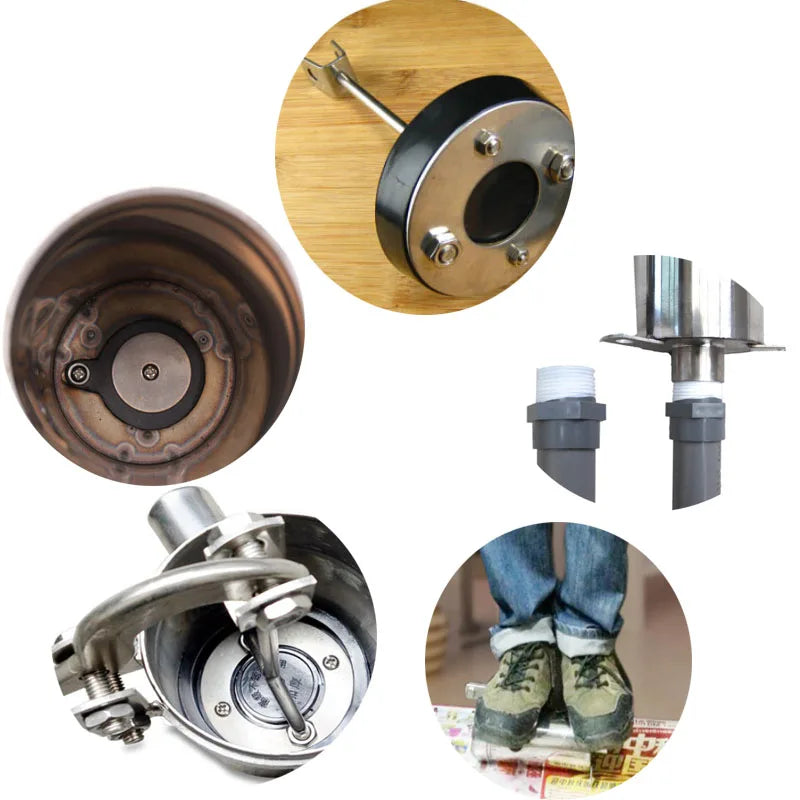 Manual Piston Water Pressure Well Pump Durable Domestic Oil Pump Well Hand Shake Suction Pump Thickness 1.3mm