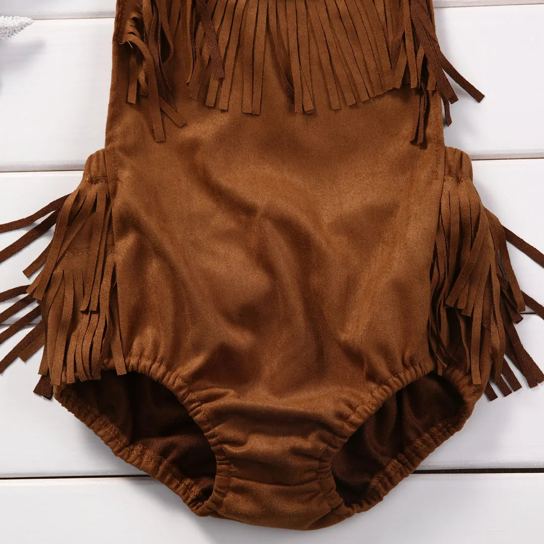 Cute Baby Girls Tassel Bodysuit Jumpsuit Summer Sunsuit Outfits Clothes 0-24M