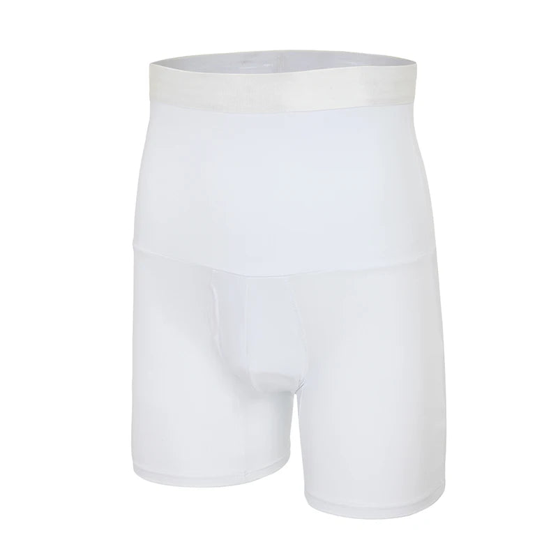 Men Tummy Control Shorts High Waist Slimming Underwear Body Shaper Invisable Belly Girdle Boxer Briefs Abdomen Control Panties