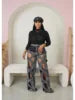 Clothes Vendors Boutique Wholesale Cutout Streetwear Denim Hot Bottom Wide Leg Pants Women Jeans