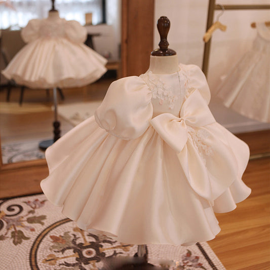 One Year Old Celebration Dress Baby Girl Princess Style