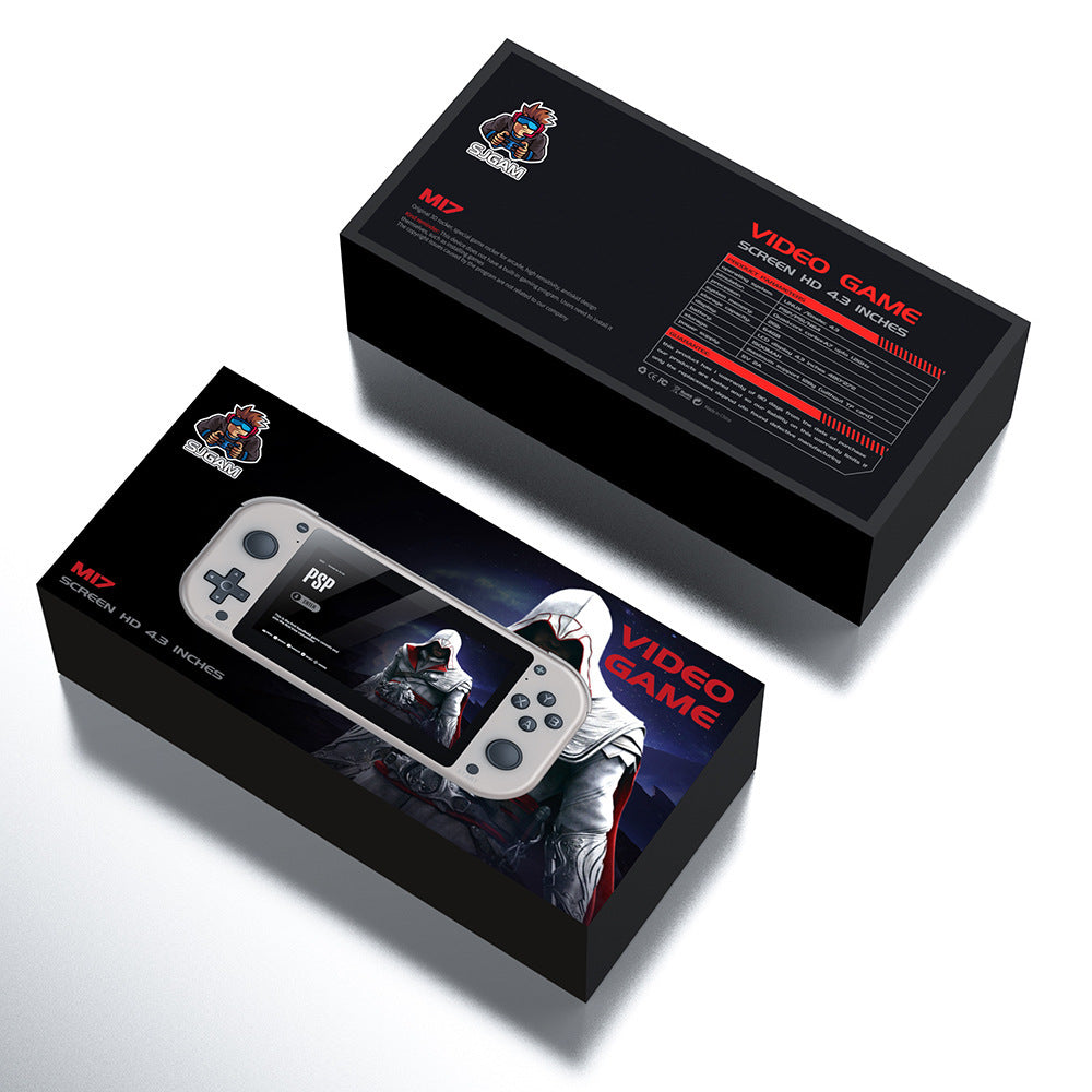 3D Home 4K HD M17 Handheld Game Machine TV Game Machine Box