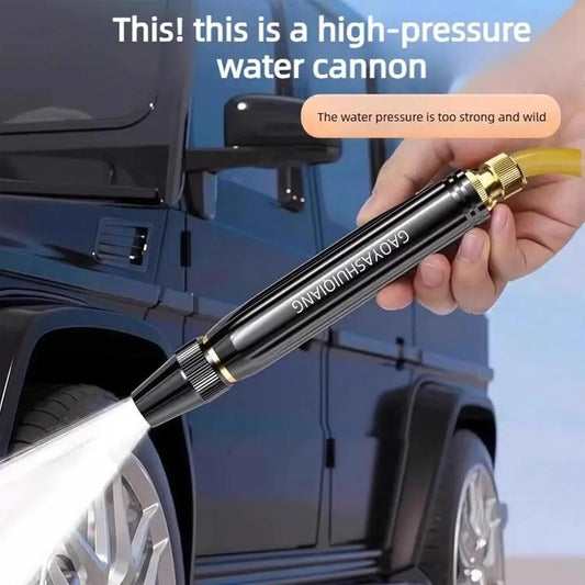 1/2PCS Black High-Pressure Water Gun Diamond Nozzle for Household Car Wash Watering Pipe Car Wash Gun