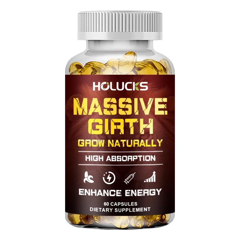 Advanced Men's Health Supplement, with Ashwagandha & Maca Root, Support Male Vitality, Enhanced Stamina, Stress, Performance