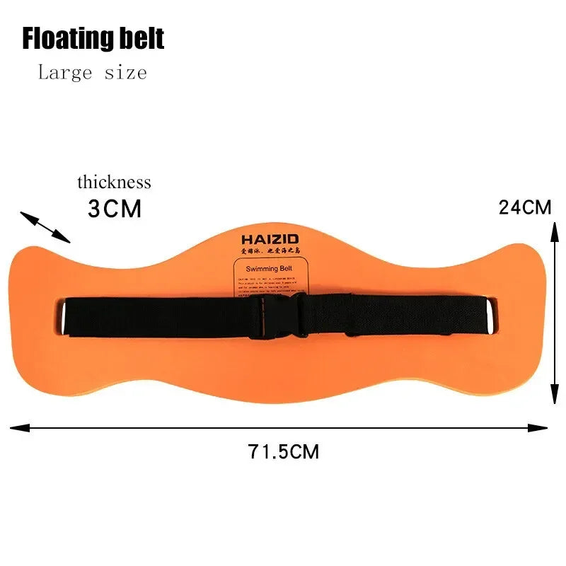 CEOI GWOK Adjustable Straps Swimming Buoyancy Thicken Waist Fish-shaped Water Buoyancy Belt Swimming Practice Floating Board
