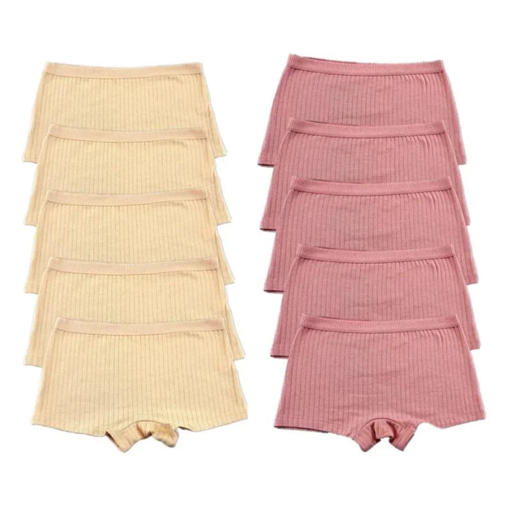 10PCS Fast Shipping M-XL 95% Cotton Boxer Shorts Women Sports Panties Yoga Panty for Female Underpants