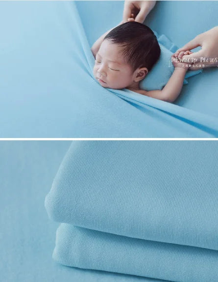 150*170cm Newborn Photography Props Blanket Wrap Backdrop Stretchable Fabrics Shoot Studio Accessories