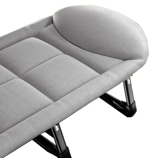 Camping Cot Comfortable with Pad Portable Folding Bed for Sleeping