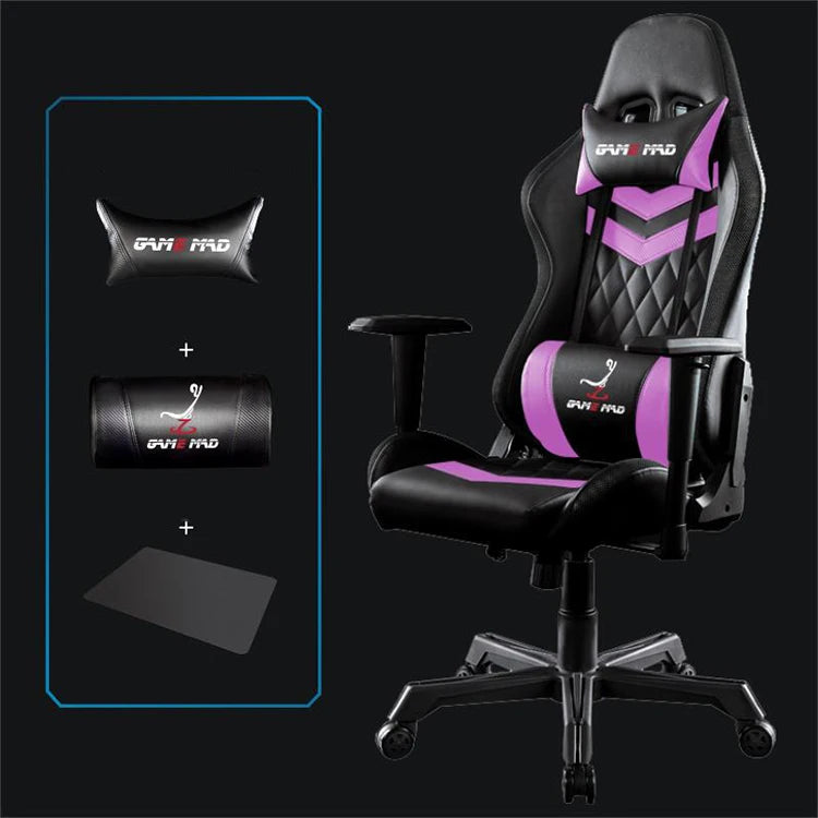 PU Leather Computer Gaming Chair High Quality RGB Racing Gamer Chair Soft PC Luxury Gaming Chair for Sale