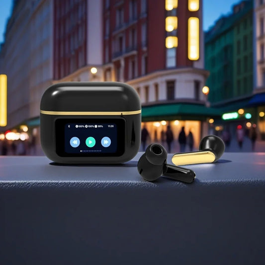 TWS True Wireless Stereo Headset Touch Contro With Charging Case Wireless Earphones In-ear Smart Earbuds With Microphone