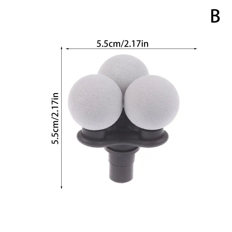 Muscle Massager Heads Percussion Massage Replacement Parts for Fascia Massage Deep Relaxation for Athletes and Home