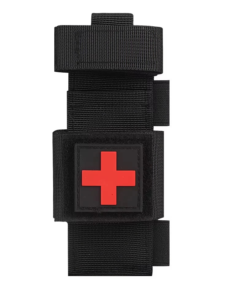 Tactical Tourniquet Set - Rotary Medical Emergency Strap with Tactical Pen & Scissors | Essential for Outdoor Survival, Combat,