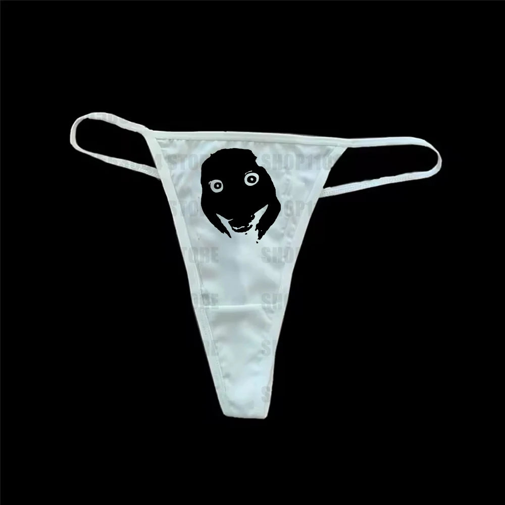 Y2K Women's Underwear Breathable Underwear Fun Dark Hot Printed Underwear Sexy Slimming Underwear Emo Girls