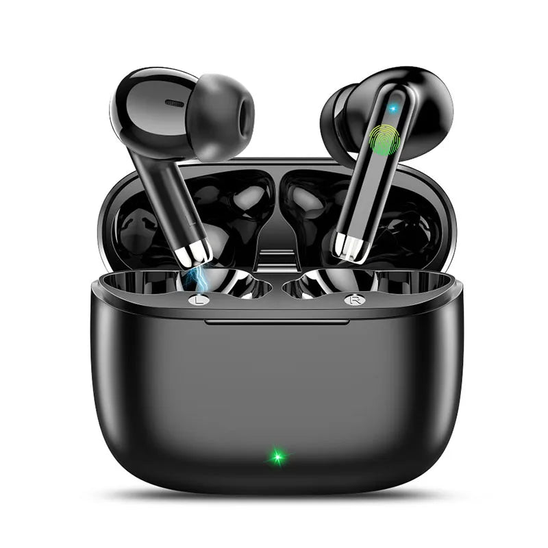 K66 Wireless Earbuds Bluetooth 5.3 ANC Active Noise Cancelling Headphones 48H Playtime IPX7 Waterproof HiFi Stereo Deep Bass In-Ear Sport Earphones with Mic for iPhone Samsung Android.