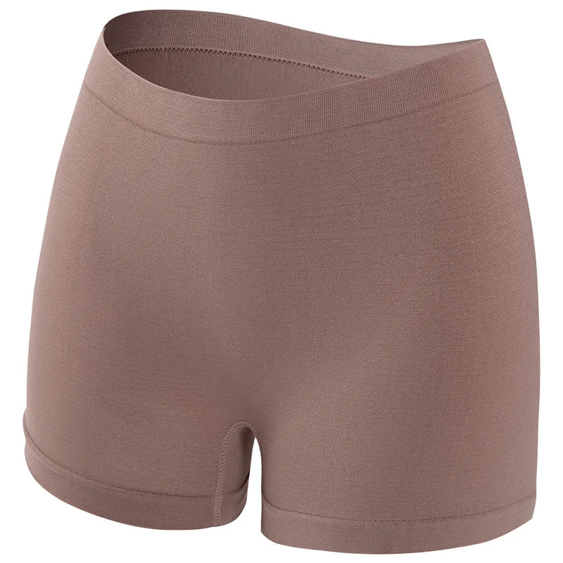 Womens Seamless Underwear Safety Pants 2-in-1 No Wedgie Boyshorts for Women Yoga Pant Shorts Boxers Boy Shorts Panties Underpant