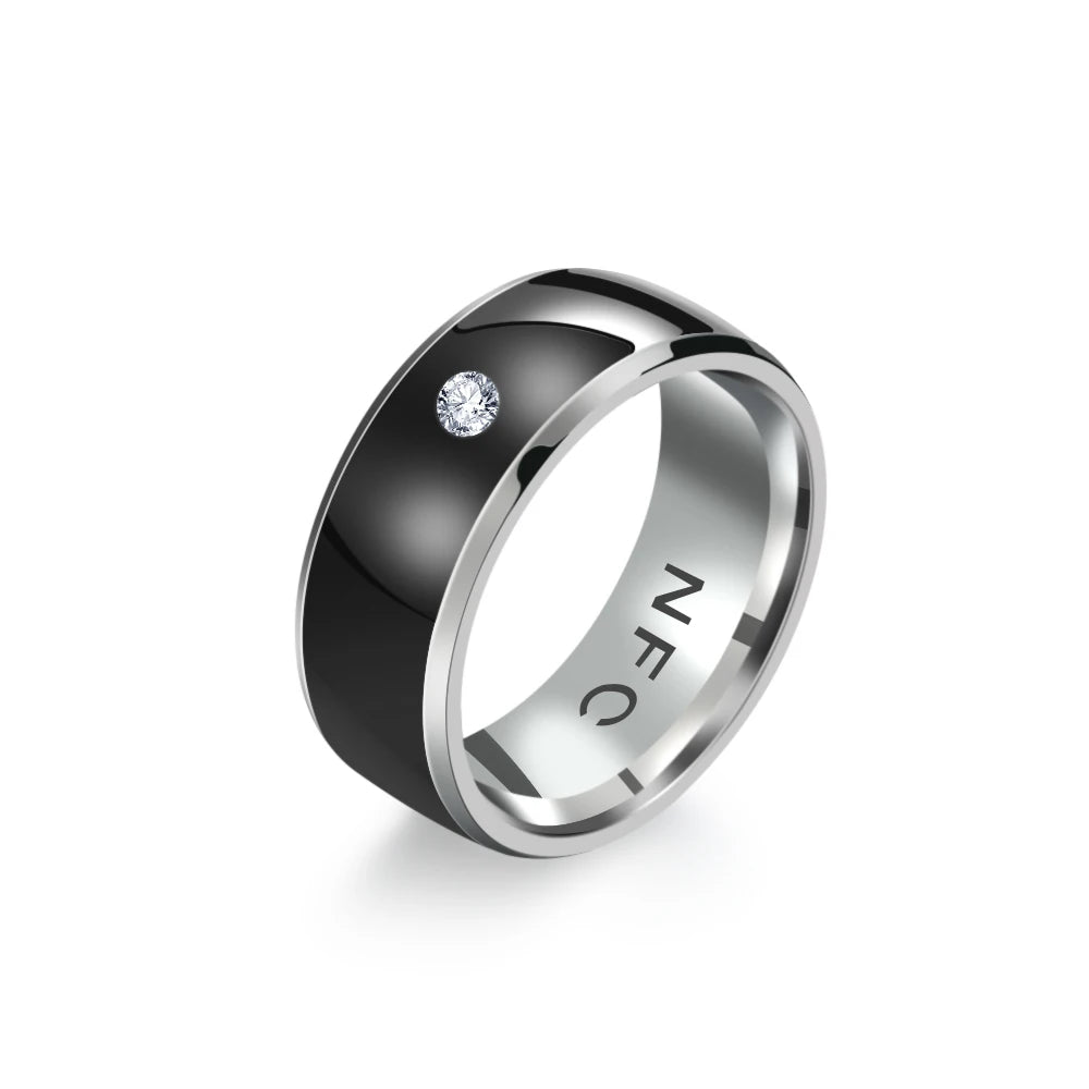 1PC NFC Smart Finger Ring Intelligent Wear Connect Android Phone Equipment Rings Fashion Jewelry Size 6/7/8/9/10/11/12