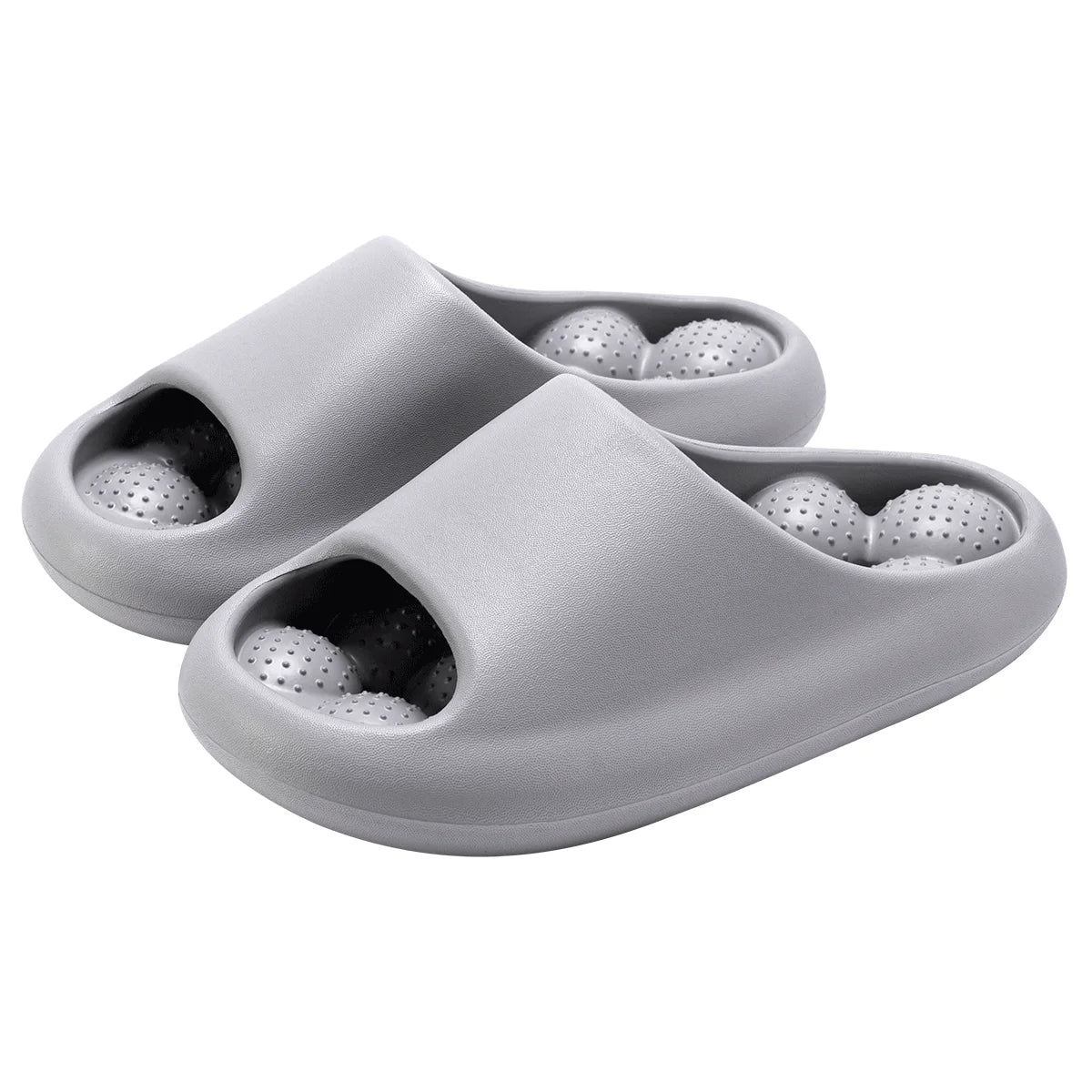 TZLDN Ergonomic EVA Unisex Bathroom Slippers Water-Leakage-Proof Massage Indoor Slippers Comfortable Breathable Casual Slippers