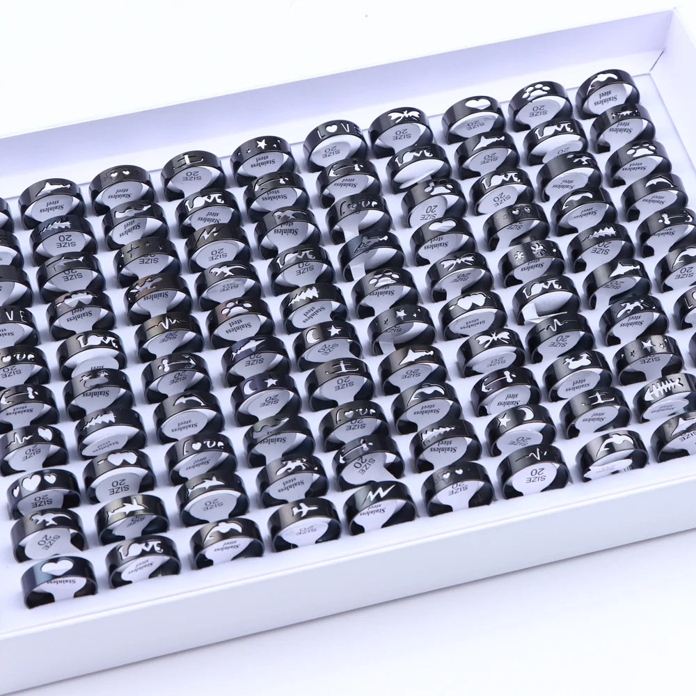 10/20/30/50pcs Classic Fashion Stripe Hollow Colorful Sticker