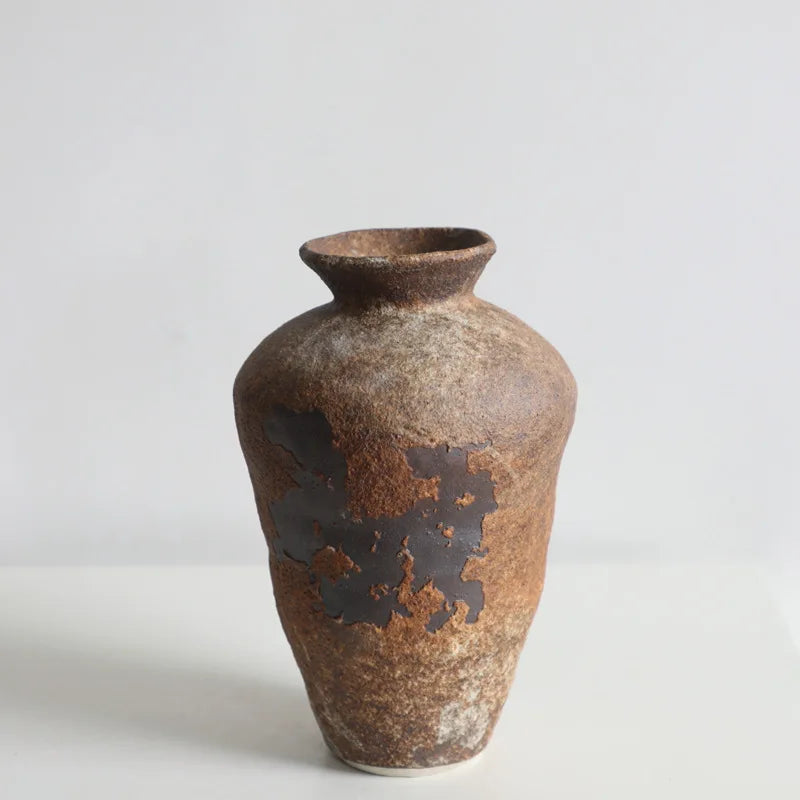 Retro And Nostalgic Handmade Ceramic Vases, Homestay Hotels, Zen Inspired Flower Arrangements, New Chinese Style Decorations