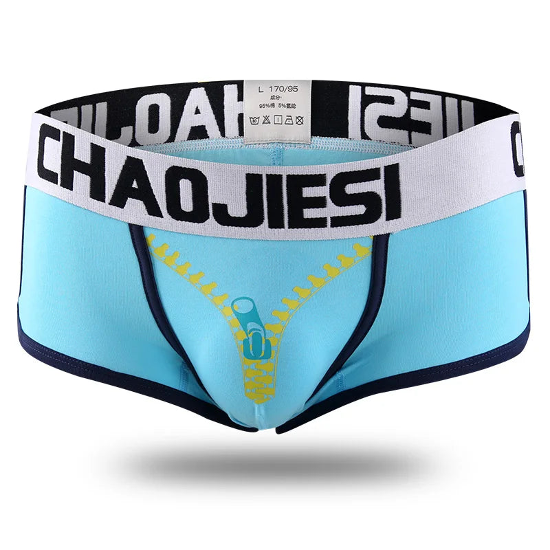 Men's underwear, men's underwear, square underwear, youth men's flat underwear, breathable, sporty, trendy, and personalized bot