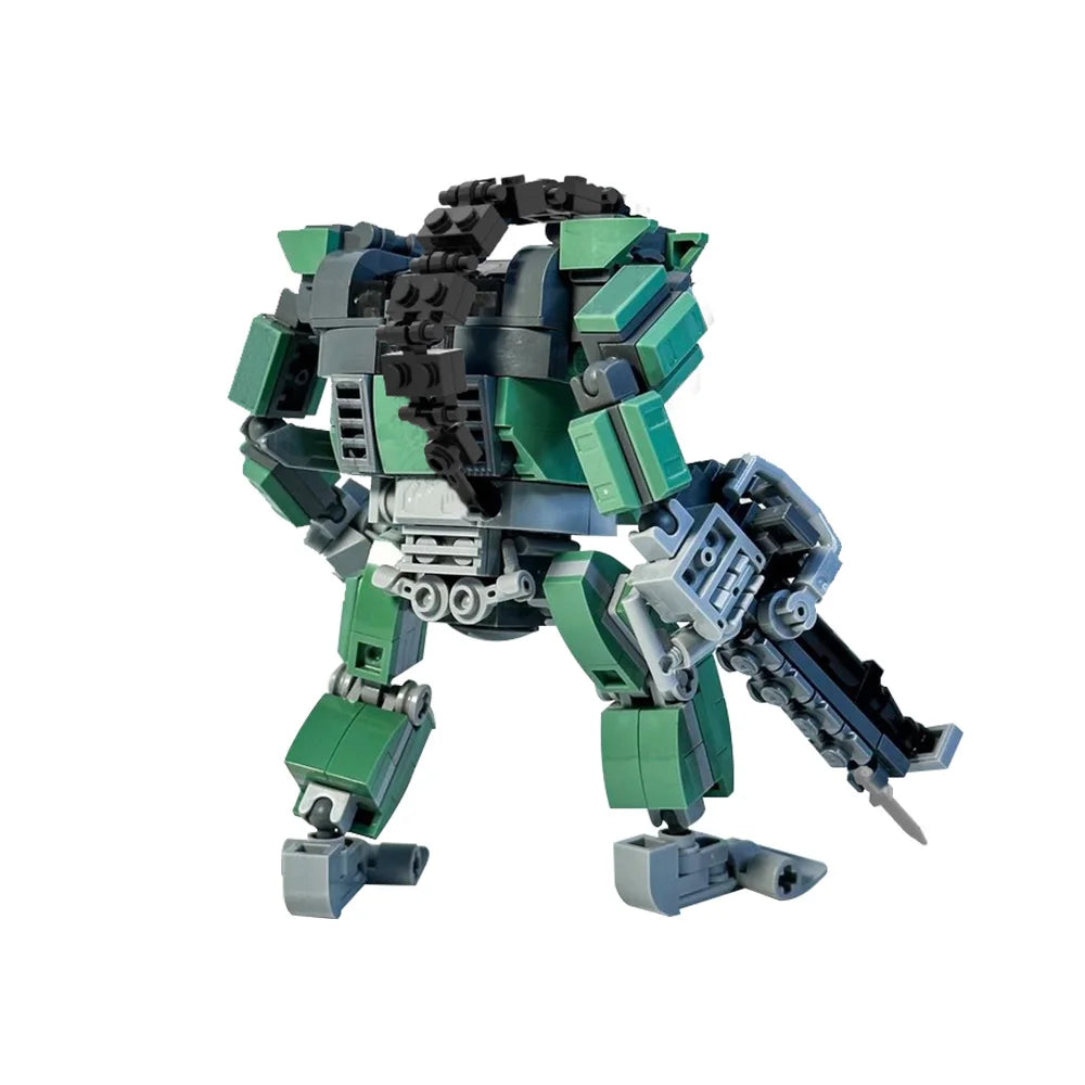 MOC Avatars AMP Suit V3 Building Blocks Model Science Fiction Movies High-tech Combat Armor Bricks Assemble Toys Kids DIY Gifts