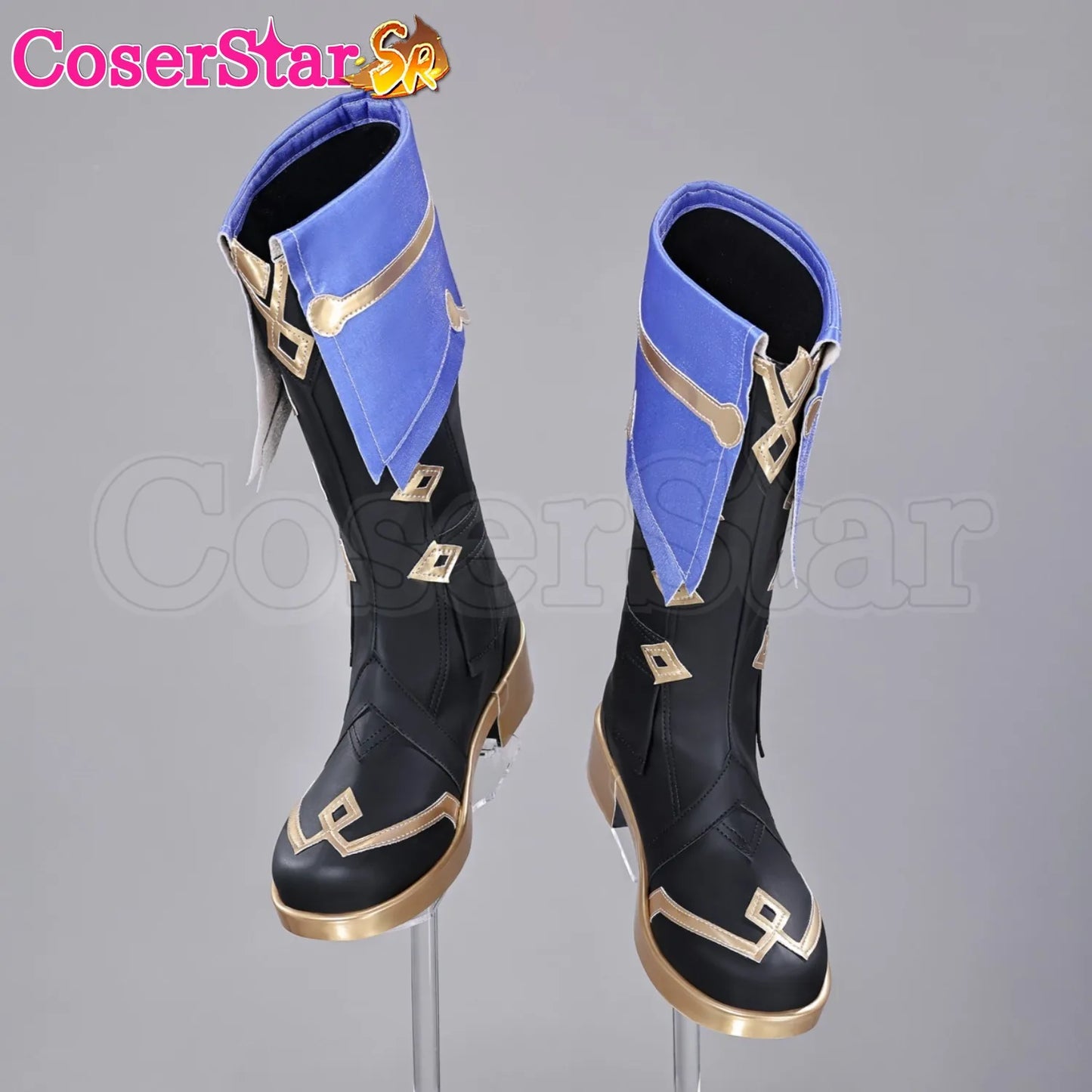 CoserStar-SR GenshinImpact Mitya Cosplay Costume Outfit Carnival Halloween Anime Game Role Play Uniform Wig Shoes