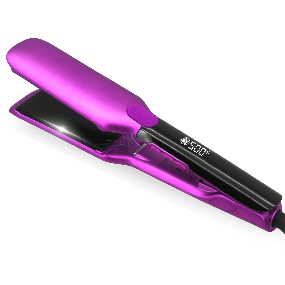 Hair Straightener 500F High Temperature Professional Ceramics Plates Irons PTC Fast Heating Treatment Original Hair Flat Iron