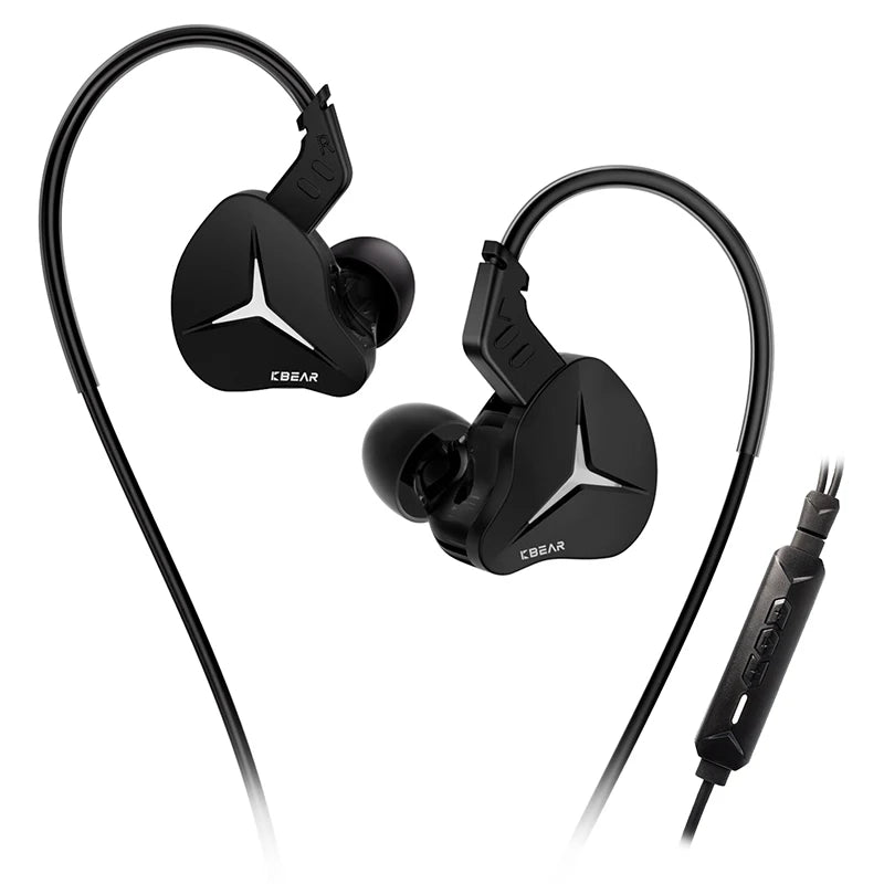 KBEAR Venus IEM USB-C Wired Earbuds,HiFi earphone withmic for iPhone15/16/17 Samsung