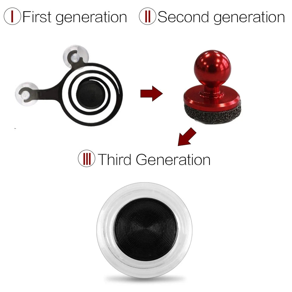 Smartphone Game Joystick Rocker Touch Screen Mobile Game Fling Mini Joysticks Support Any System