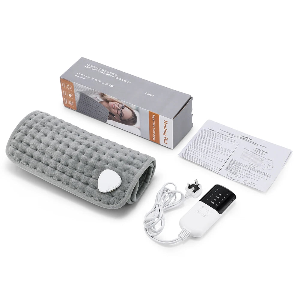 Electric Heating Pad Multifunctional Physiotherapy Heating Blanket Cushion 10 Levels Temperature Timing Body Back Warmer Winter