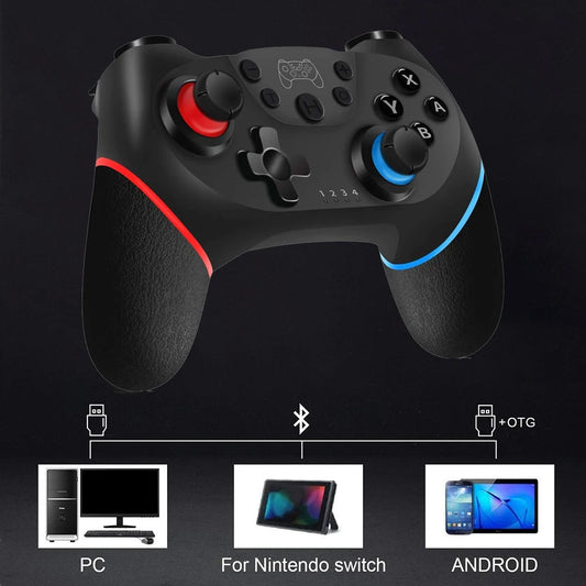 Wireless Controller For Switch2/Lite/NS Oled Console Bluetooth-Compatible Gamepad Android Phone PC Joystick Controle with 6-Axis