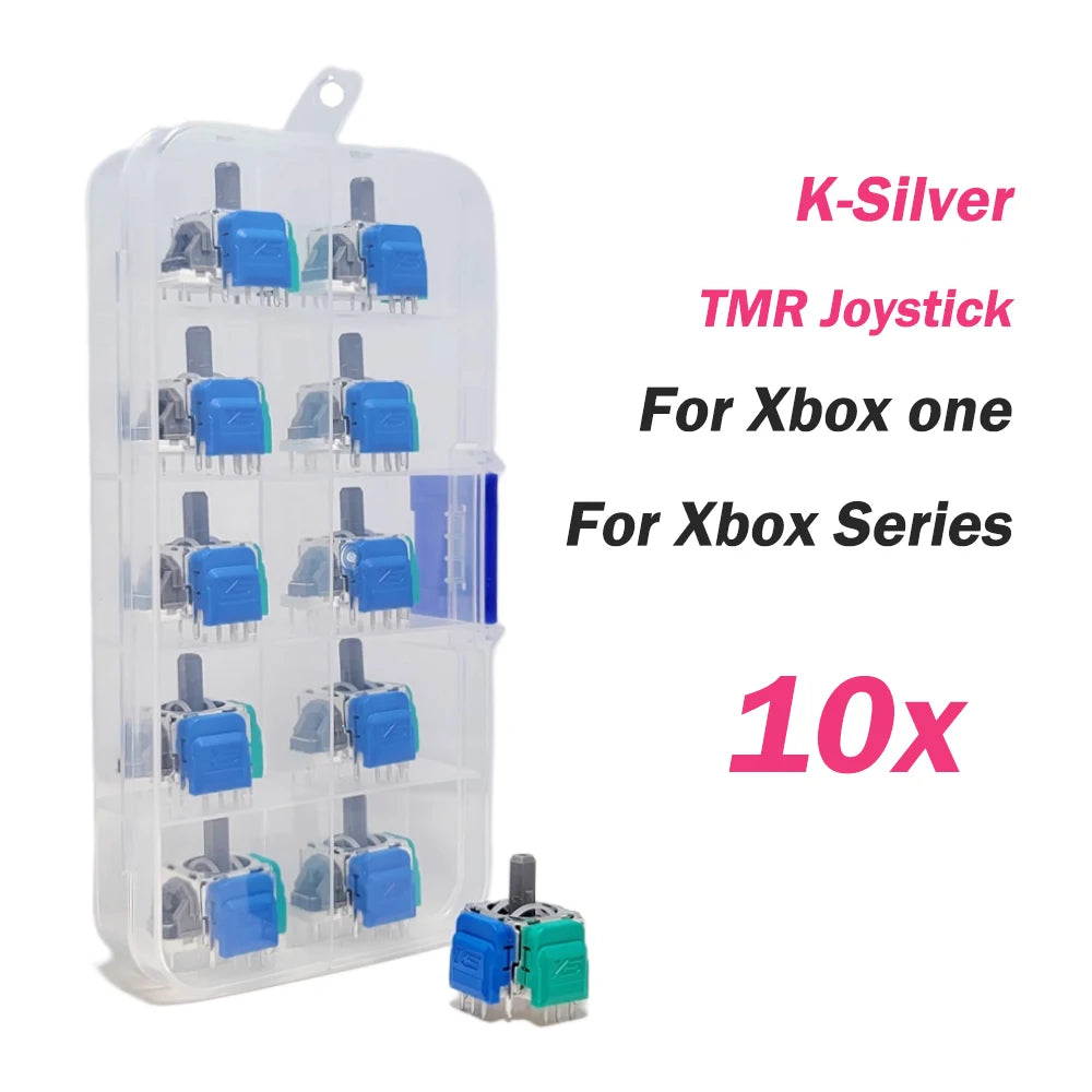 K-SILVER JS13 PRO+ TMR Joystick for Switch Pro PS5 PS4 Xbox Series Xbox One Anti-Drift Electromagnetic 3D Analog TMR ThumbStick