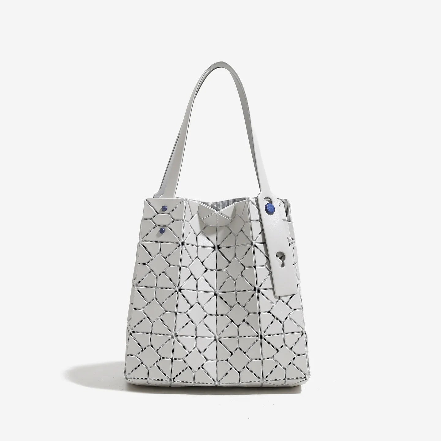 Fashion Geometric Diamond Tote Bag 2026 Versatile Six-grid Large-capacity Commuter Portable Armpit Bag New Style Handbags