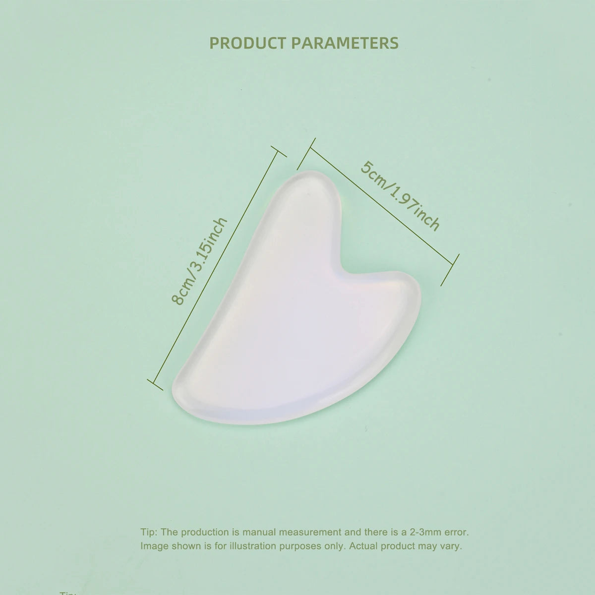 Guasha Massage Natural Stone Jade Scraper Facial Gua Sha SPA Neck Massager for Face Lifting Wrinkle Remover Beauty Healty Tool