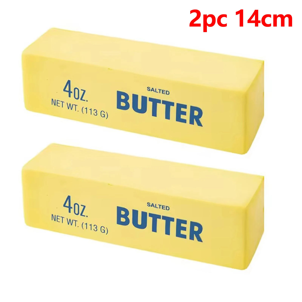 14/24CM Butter Stick Fidget Toys Squishy Elastic Cheese Stick Funny Decompression Stress Anxiety Relief Squeeze Prank Toy Relax