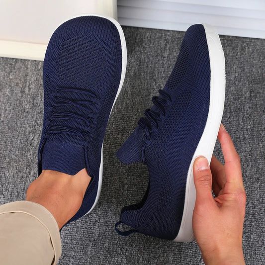 Men's Wide Toe Minimalist Sports Shoes Breathable and Comfortable Hiking Shoes Breathable Black Fitness Running Women's Shoes