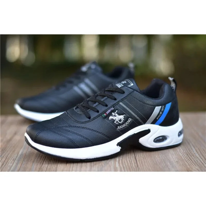 Men’s Breathable Platform Sneakers | Non-Slip Rubber Sole | Casual Wear, Walking & Travel