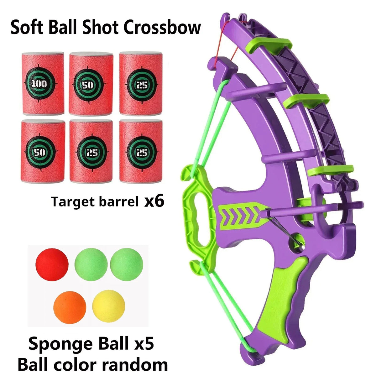Soft Bullet Target Practice Toy for Children, Educational Shooting Practice Toys Games for Kids Juegos Para Niños Outdoor Games