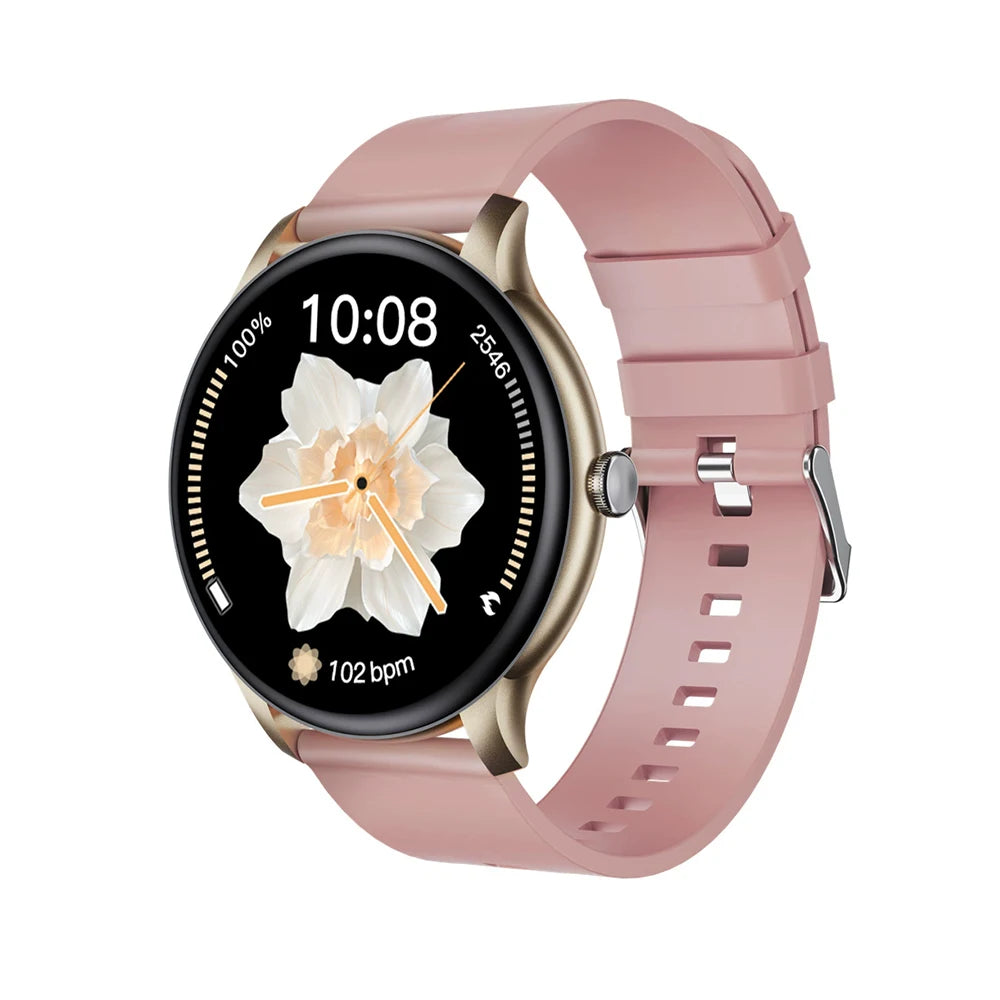 2026 Smart Watch Women Round Smartwatch Bluetooth Call Men Fitness Tracker Bracelet Custom Watch Face Watches For Android IOS