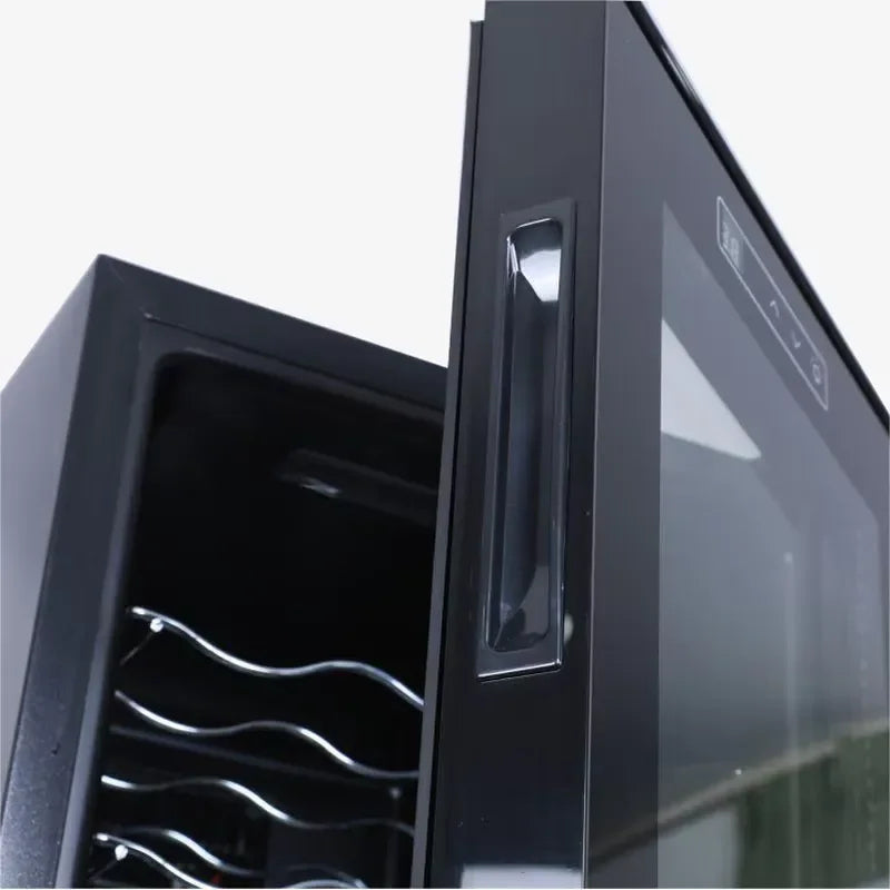 Freestanding Wine Cooler Beverage Fridge Glass Door Outdoor Refrigerator Electric Cabinet for Home Bar Patio Drink Storage