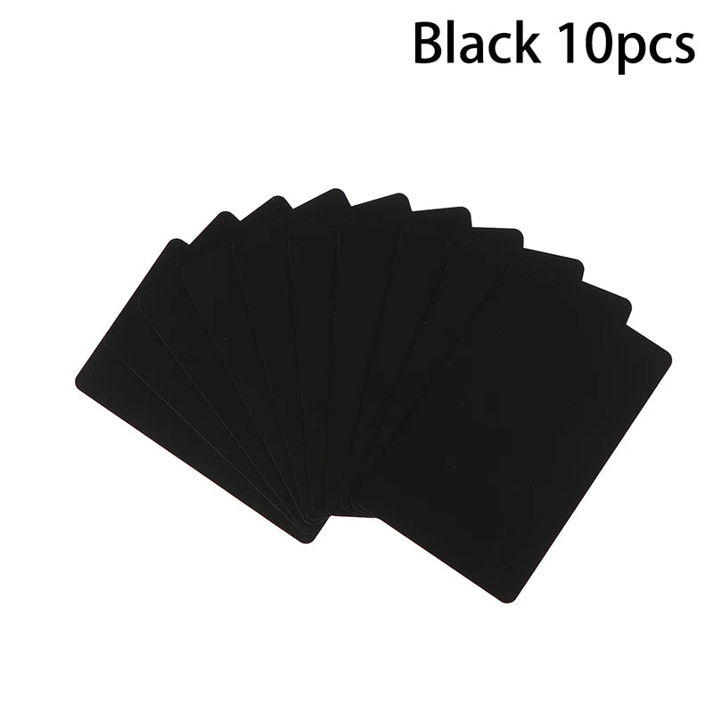 NFC215 Black White Cards Rewritable NFC NT-AG215 PVC Cards Blank Easy Convenient Programmable NFC Business Card