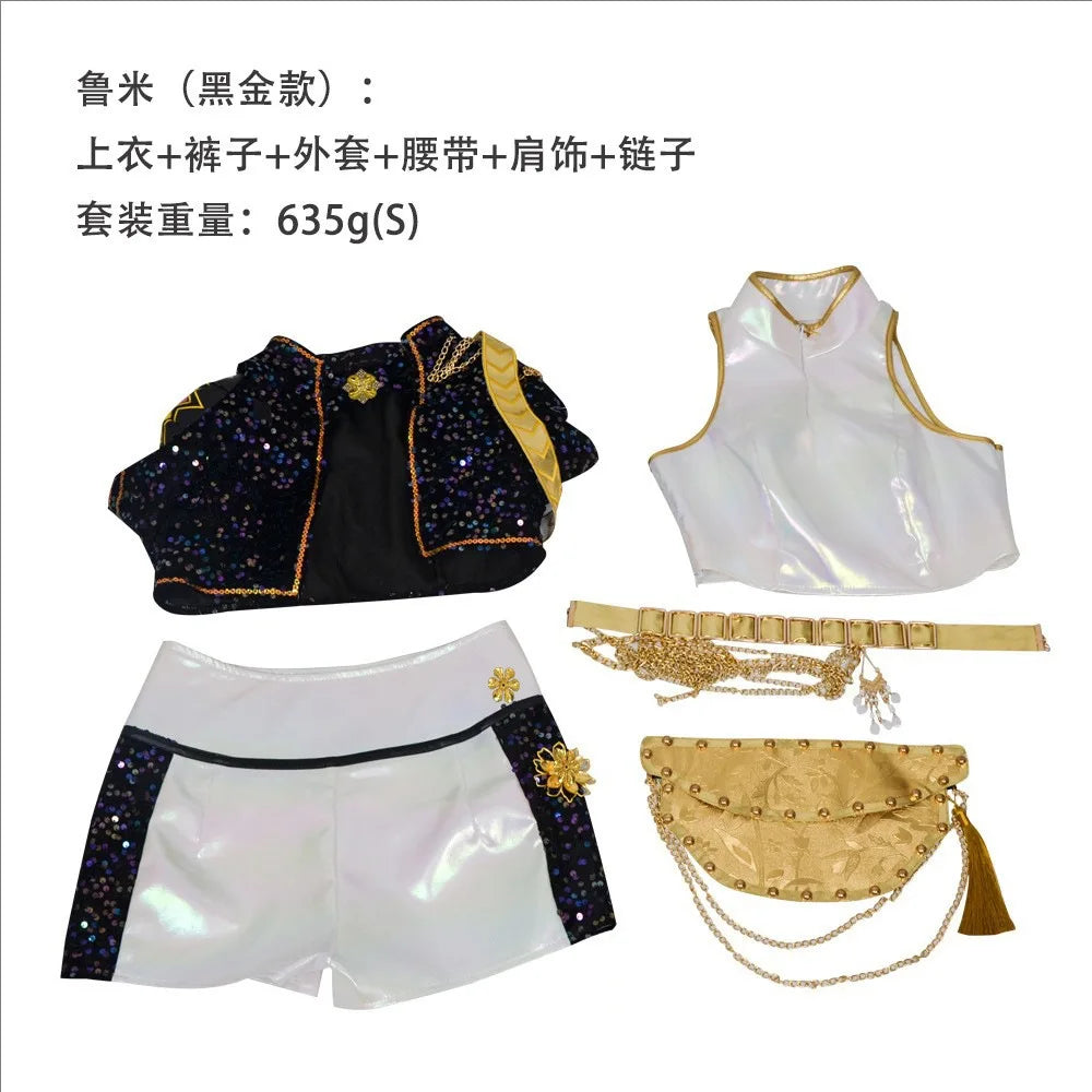 Easter For Teen Dress Roleplay Glitter Costume Cosplay Shiny Disguise for Women Suit Outfits Halloween Xmas Carnival Party Suit