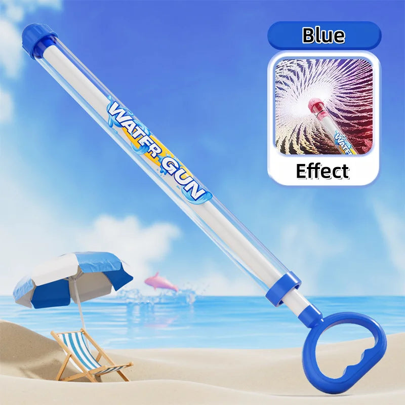 Water Gun, Water God Tool Beach Small Water Spray Pulling Water Gun Children Drifting Play Gift Toy