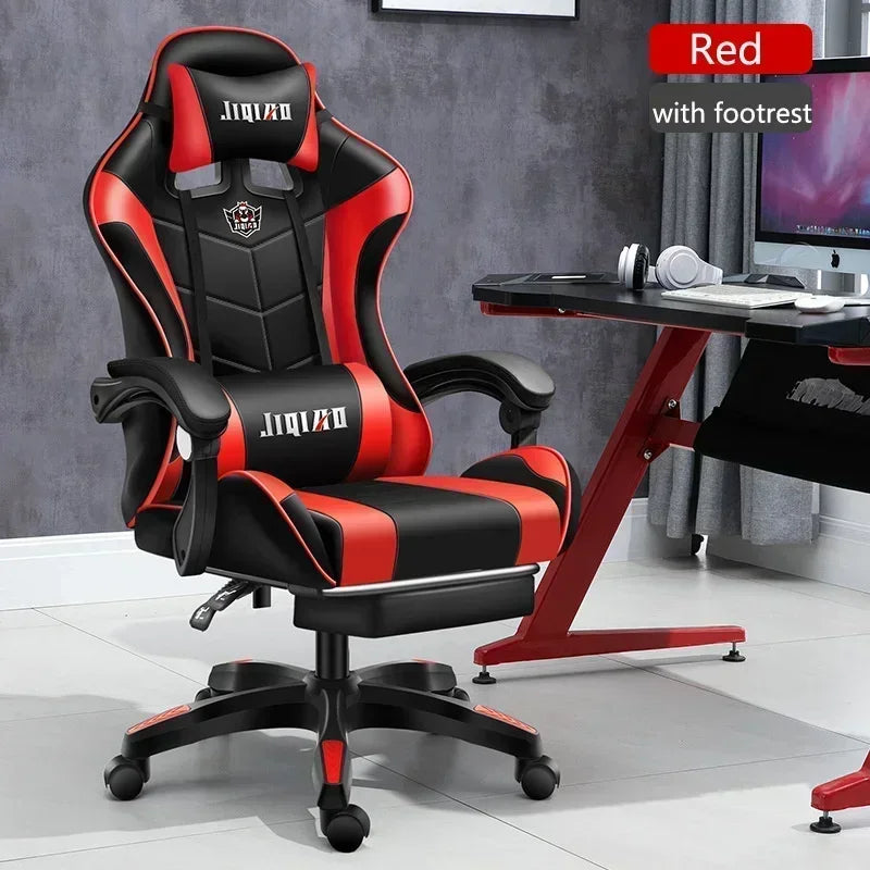 High Quality Gaming Chair RGB Light Office Chair Gamer Computer Ergonomic Swivel Chair Massage Recliner Gamer Chairs