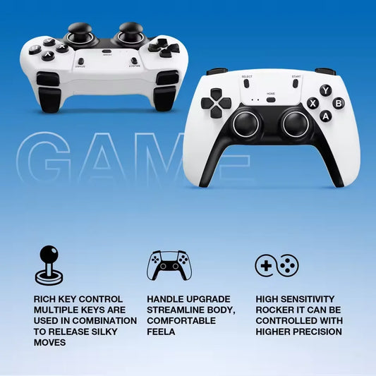 USB Wireless/Wired Double Handle Game Controller Joystick Vibration Joypad Console Game Pad Gamepad for PC